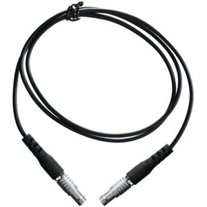 RED® EXT 9-pin to SmallHD 5-pin USB Camera-Control Cable on a white background. It is in a loop.